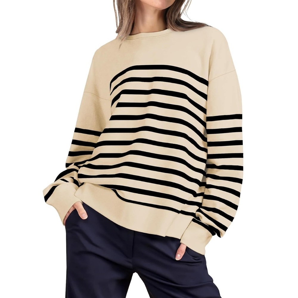 Amazon essentials striped sweater
